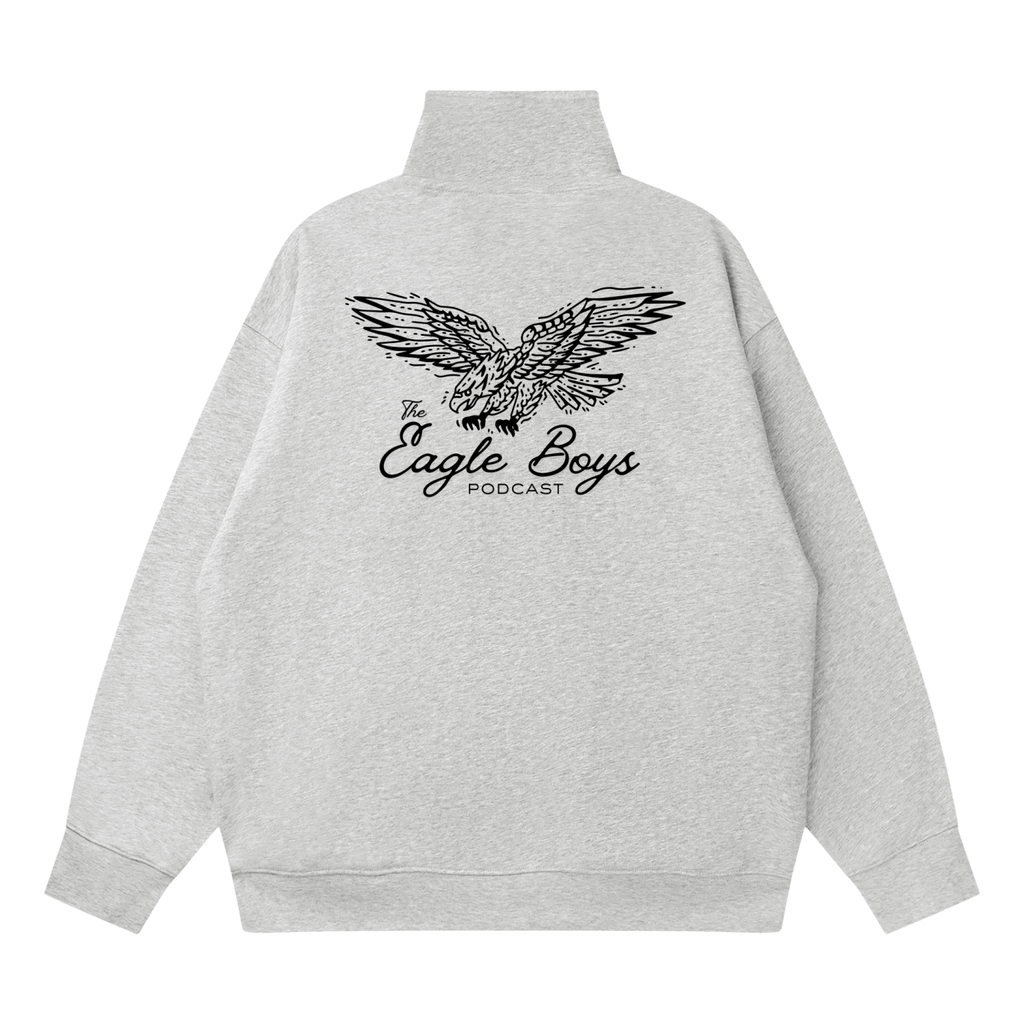 VINTAGE LOGO 2 BOXY QUARTER-ZIP