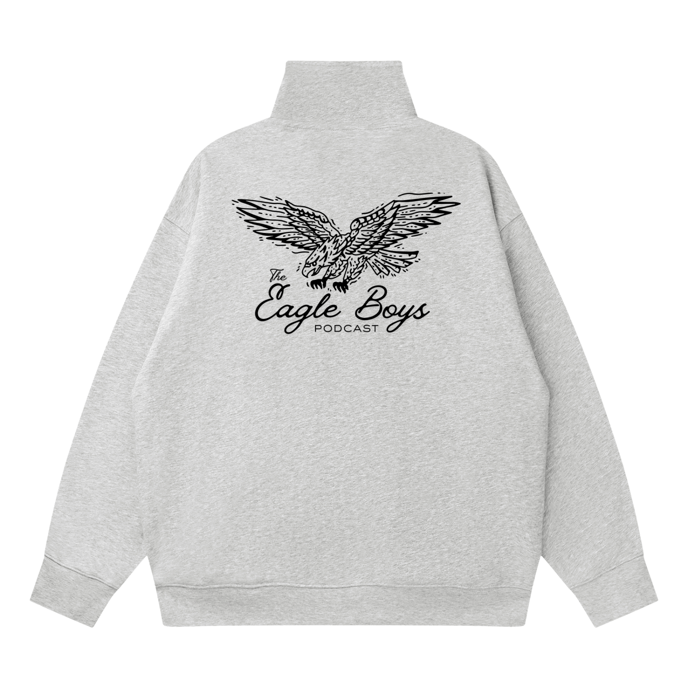 VINTAGE LOGO 2 BOXY QUARTER-ZIP