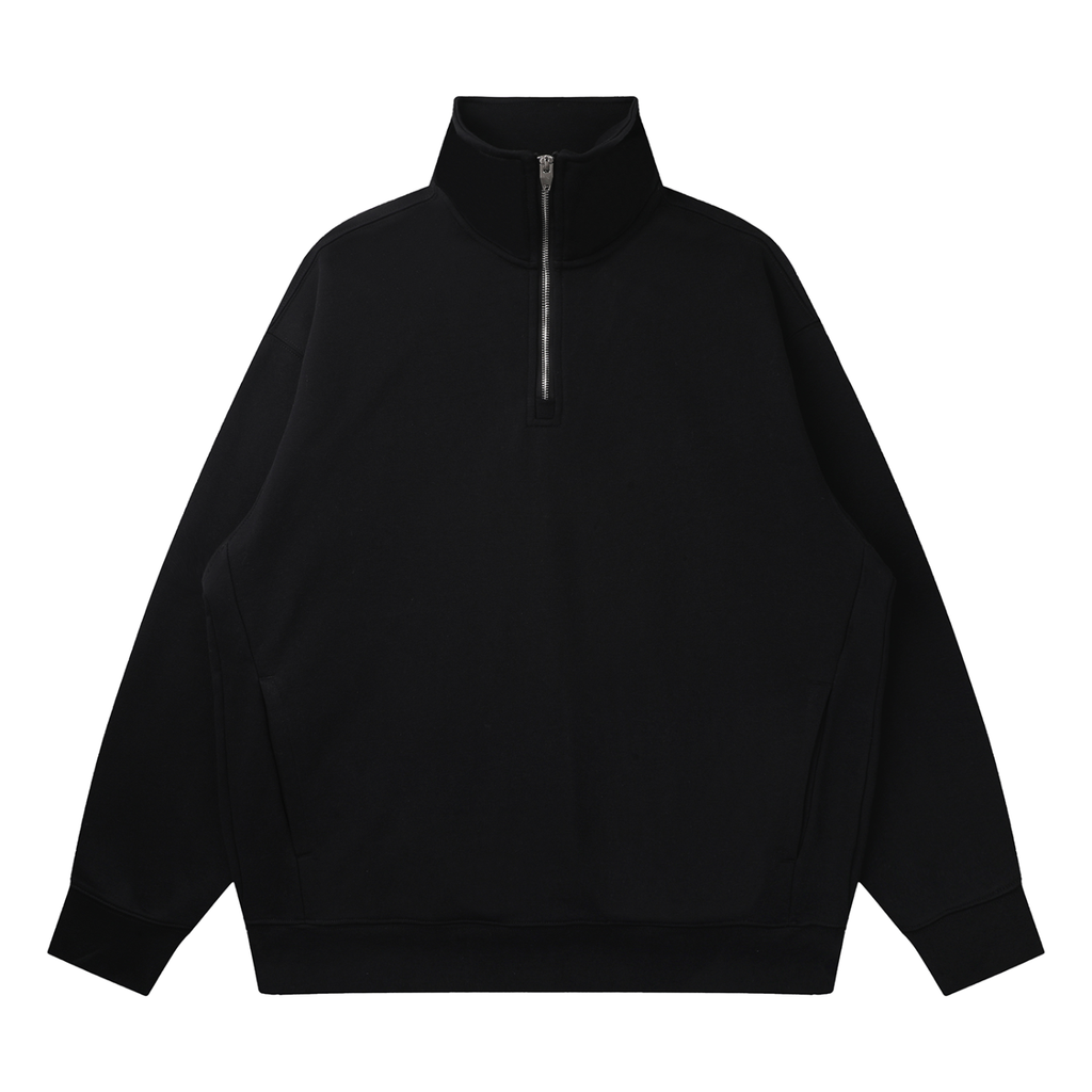 VINTAGE LOGO 2 BOXY QUARTER-ZIP