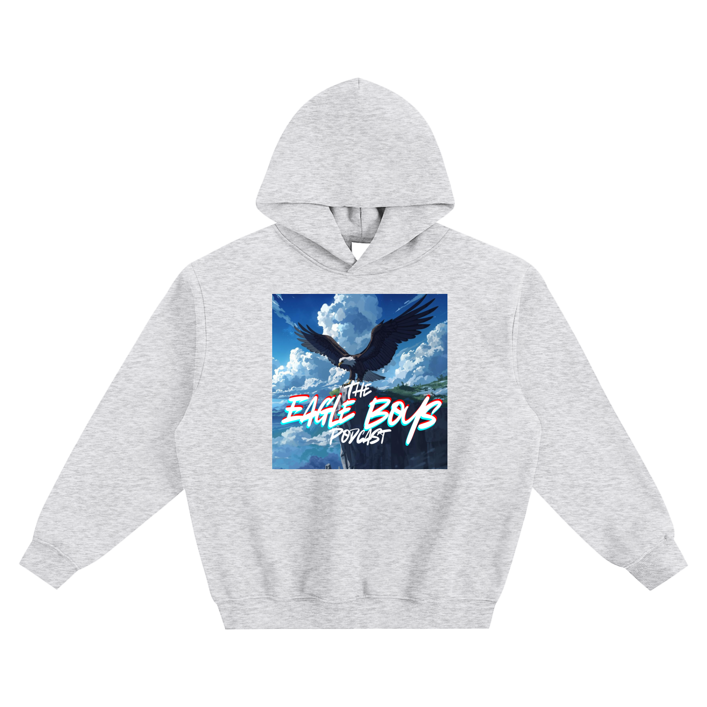 EPIC EAGLE BOXY HOODIE