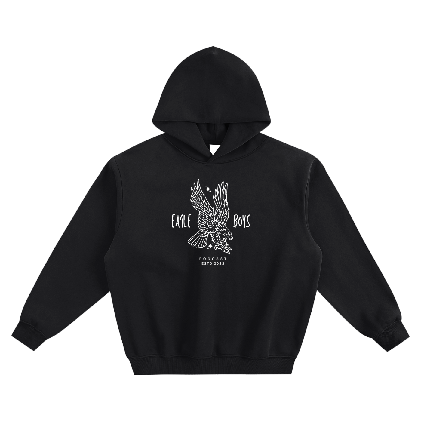 VINTAGE LOGO BOXY HOODIE